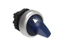 SELECTEUR LUMINEUX A MANETTE 2 POS BLEU INSTABLE