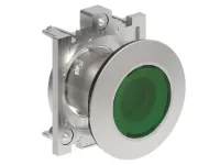 VOYANT LUMINEUX PLAT METAL. VERT