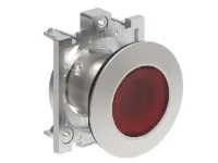 VOYANT LUMINEUX PLAT METAL. ROUGE