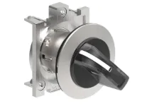 SEL. PLAT ILLUM. METAL. 2 POS. INSTABLE RETOUR GAUCHE BLANC