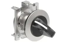SEL. PLAT ILLUM. METAL. 3 POS. INSTABLE RETOUR AU CENTRE BLANC