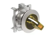 SEL. PLAT ILLUM. METAL. 3 POS. INSTABLE RETOUR GAUCHE AU CENTRE JAUNE