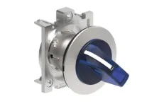 SEL. PLAT ILLUM. METAL. 3 POS. INSTABLE RETOUR DROITE AU CENTRE BLEU
