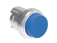 B.P. A ACCROCHAGE DEPASSANT METAL. POUSSER-POUSSER BLEU
