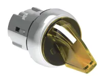 SEL. ILLUM. METAL. 2 POS. INSTABLE GAUCHE JAUNE