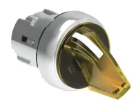 SEL. ILLUM. METAL. 3 POS. INSTABLE AU CENTRE JAUNE