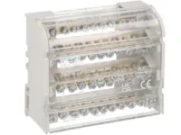 BLOC DE DISTRIBUTION DE PUISSANCE 4P 125A 11 BORNES