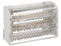 BLOC DE DISTRIBUTION DE PUISSANCE 4P 125A 15 BORNES